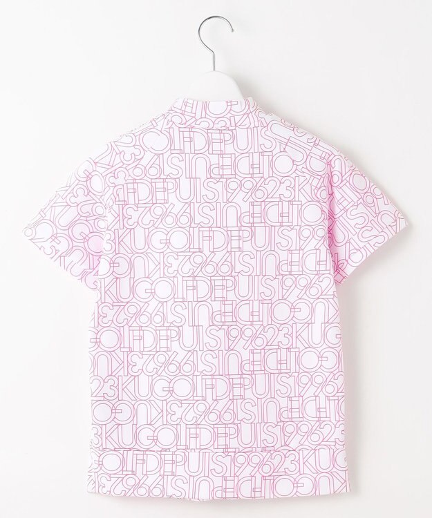 23区GOLF 【辻梨恵プロ着用】【WOMEN】ビッグロゴ モックネック ピンク系5