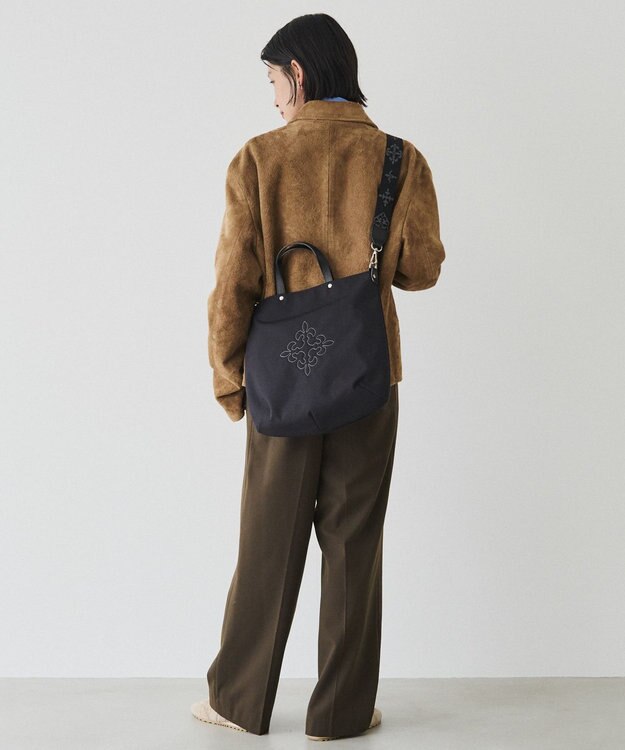 russet 《15か月連続！ブランド月間ランキング1位》コーデュラナイロン 2WAYトートバッグ(CE-1404-WEB) Black