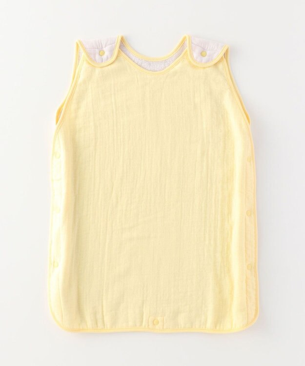 UCHINO マシュマロガーゼ&パイル　ベビースリーパー イエロー