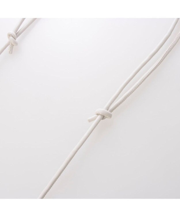 UNBILLION カシュカシュ cachecache / シャーリング口金ショルダー アイボリー