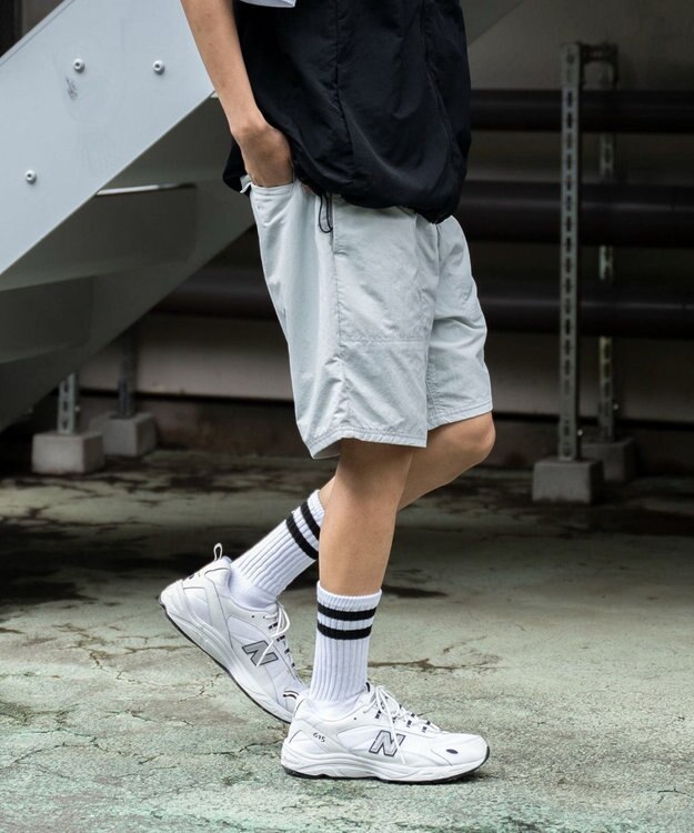 WEGO 【速乾/ウエストゴム/SMLサイズ】ナイロンイージーショーツ ブルーその他