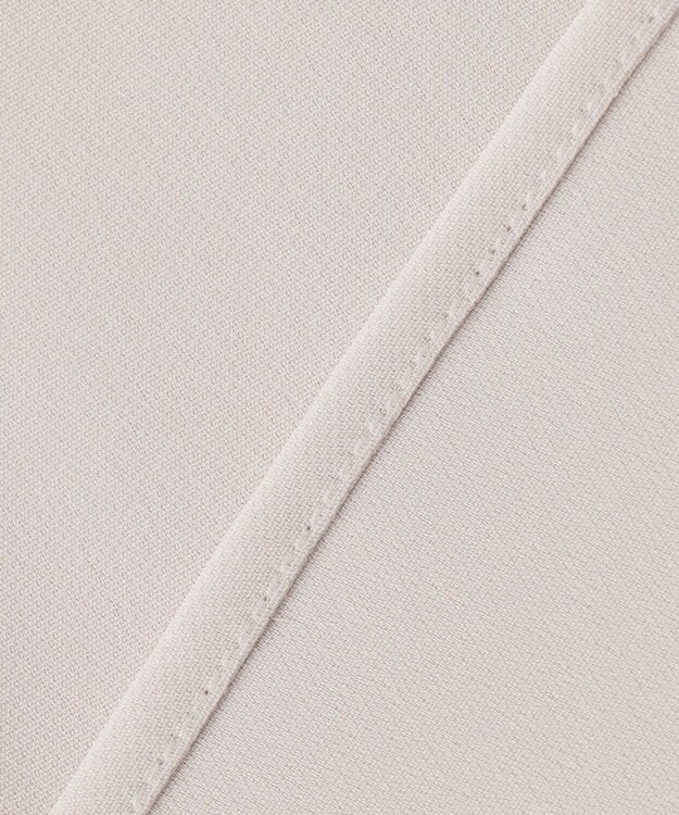 23区 【セットアップ対応】トリアセダブルジョーゼット ブラウス ベージュ系