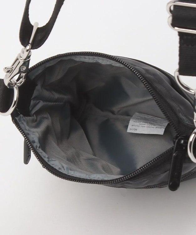 LeSportsac 3 ZIP CROSSBODY/リサイクルドブラックJP リサイクルドブラックJP