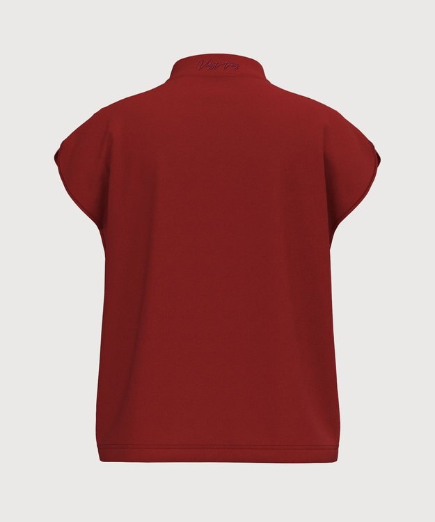 23区GOLF 《追加生産/新色登場》【WOMEN】機能に優れた新素材「AIR TOOL」モックネック レッド系