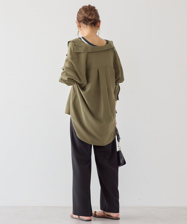 AMERICAN HOLIC 美・美・美ワイドパンツ Black