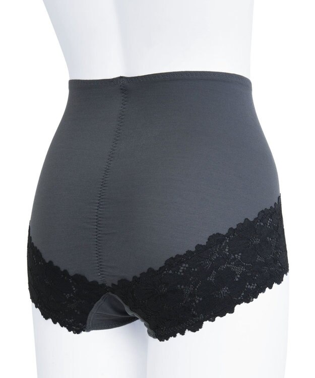 Wing 美尻も叶える補整ショーツ　【Pパンツ】　はきこみ丈ふかめ　ウイング／ワコール　KJ4220 ダークブラウン