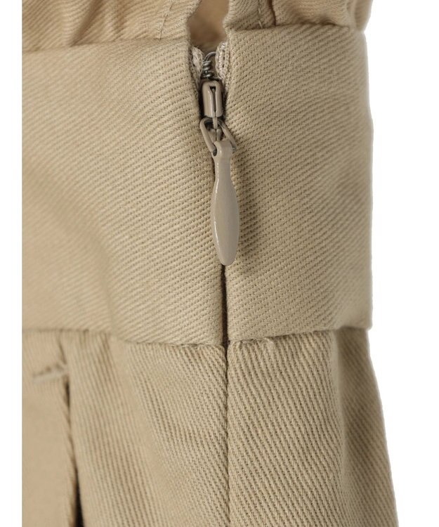 earth music&ecology フリルキュロットパンツ Camel