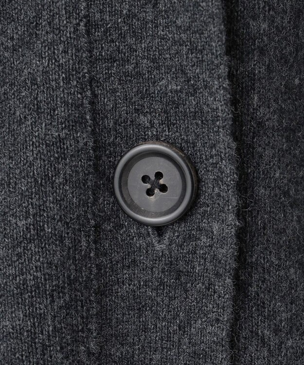 23区 S 【R(アール)】ウールカシミヤ Vネックカーディガン グレー系