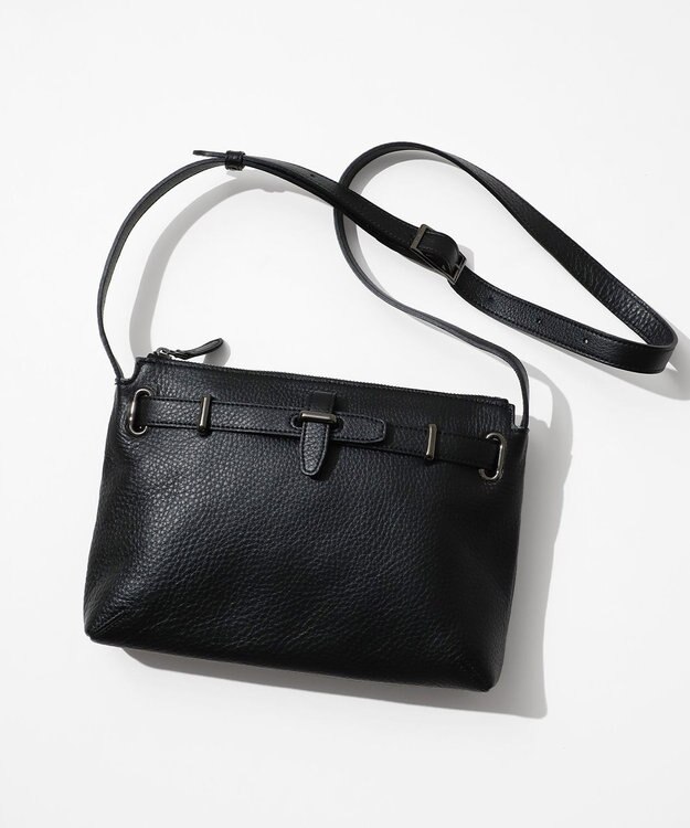 JOSEPH HOMME 【LEON 掲載】＜JOSEPH HOMME別注＞PELLE MORBIDA / サコッシュ ブラック系