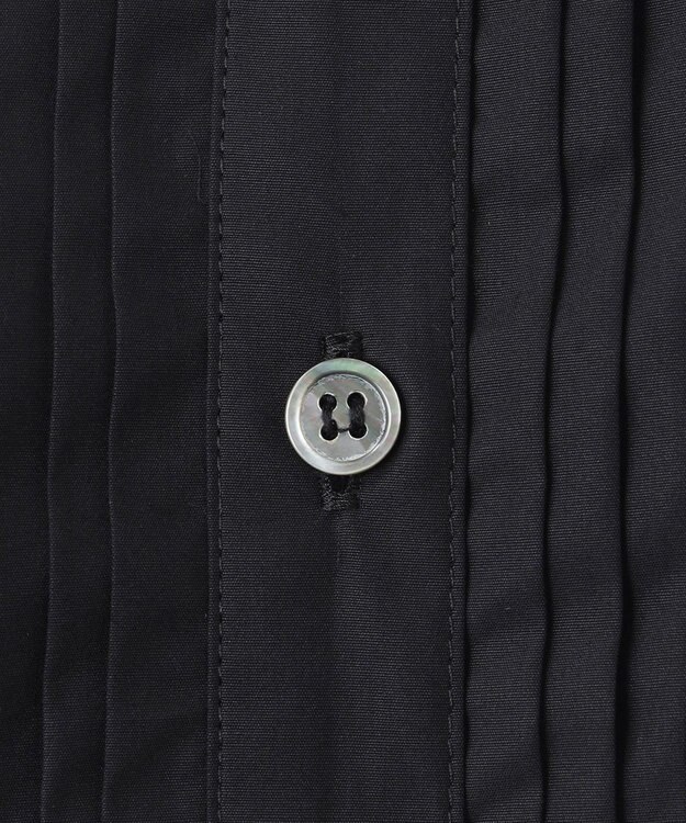 23区 L 【エステータ】ロイヤルウールボイル シャツ ブラック系