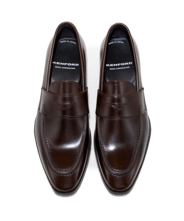 REGAL FOOT COMMUNITY 【ケンフォード メンズ】KP35 ローファー ビジネスシューズ ブラウン