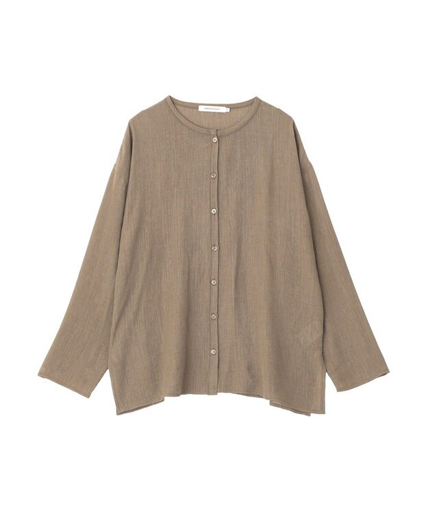AMERICAN HOLIC 楊柳シアーブラウス Mocha