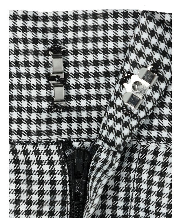 earth music&ecology タックショートパンツ Gingham Check