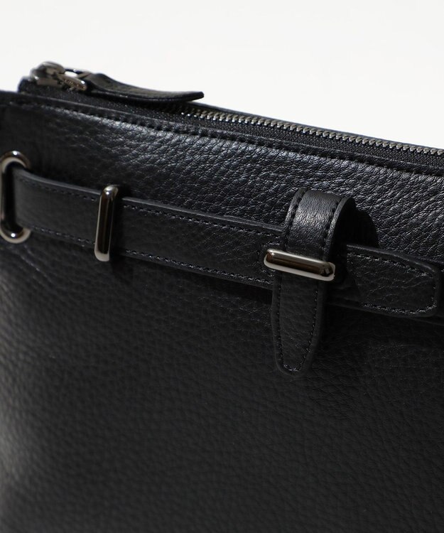 JOSEPH HOMME 【LEON 掲載】＜JOSEPH HOMME別注＞PELLE MORBIDA / サコッシュ ブラック系