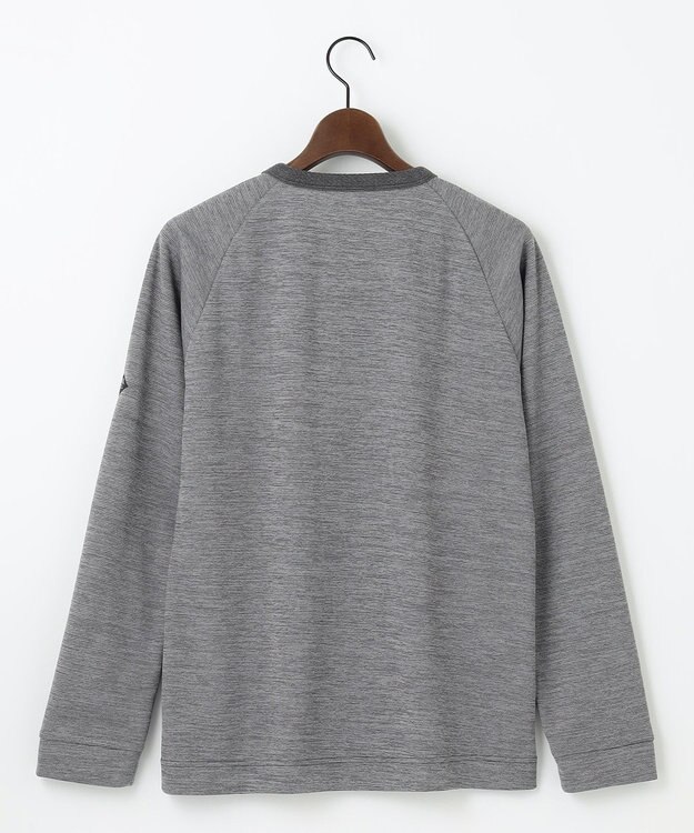 JOSEPH ABBOUD MOUNTAIN 【ソフト/吸水速乾】メランジバックメッシュ Tシャツ グレー系
