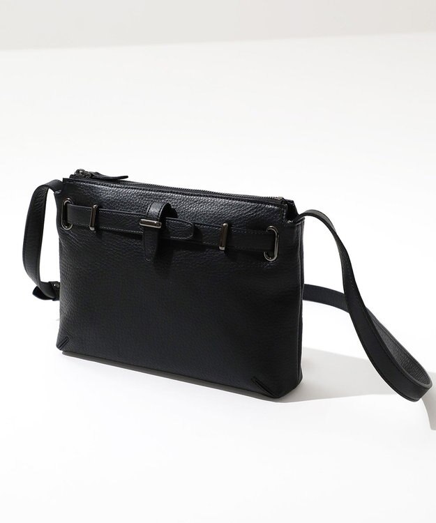 JOSEPH HOMME 【LEON 掲載】＜JOSEPH HOMME別注＞PELLE MORBIDA / サコッシュ ブラック系