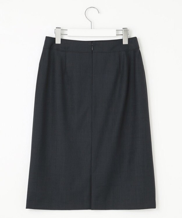 J.PRESS LADIES L 【セットアップ対応】BAHARIYE スカート ネイビーピンヘッド系