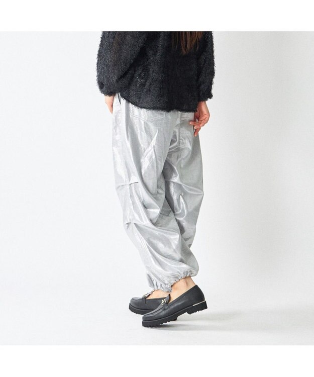 MODE ET JACOMO <carino>レザービットローファー ブラック