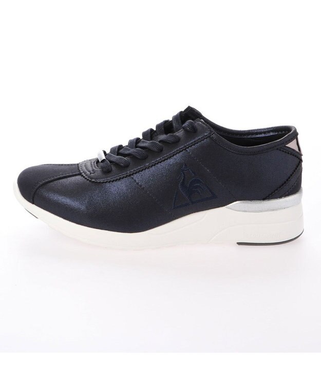 Riz raffinee <Riz raffinee>【le coq sportif×Riz raffinee】厚底スニーカー ネイビー