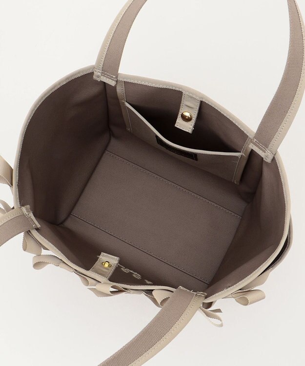 TOCCA OCTUPLE RIBBON TOTE M トートバッグ M ライトグレー系