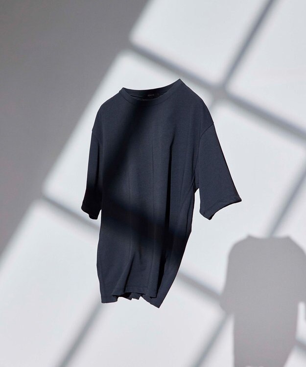 JOSEPH HOMME 【WEB限定】【新素材 / 新型】エンジニアドテック　リラックスフォルムクルーネックＴシャツ ネイビー系