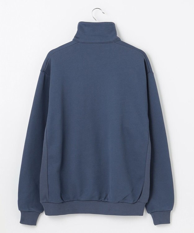 SHARE PARK LADIES 【UNISEX】MVS裏毛ハーフジップスウェット（S・Mサイズ） アッシュネイビー