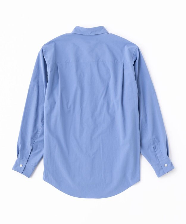 UNFILO MENS 【男女兼用】コンフォート レギュラーカラーシャツ [24年秋冬商品] スモーキー ブルー