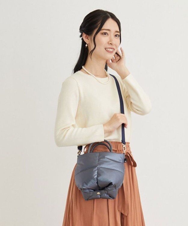 ROOTOTE 1245【2way:軽量】FE.ベビールー.ルートートカロ-A 01：スモークネイビー