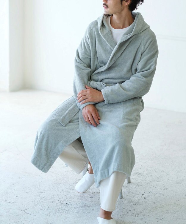 SHINTO TOWEL YUKINE バスローブ Sage