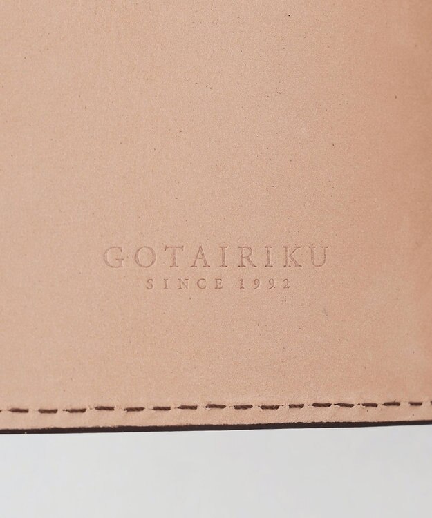 GOTAIRIKU 【希少コードバン】マネークリップ ダークブラウン系