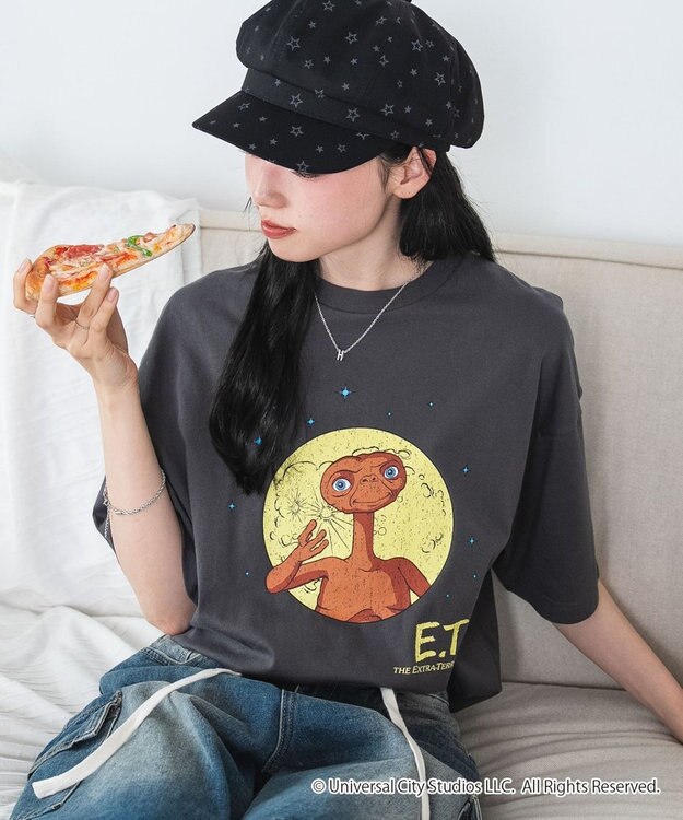 WEGO 【ミニオン / E.T. / バック・トゥ・ザ・フューチャー / デロリアン/ユニセックス着用ITEM/SMLサイズ展開】キャラクターズグラフィックT3（SS） 柄2
