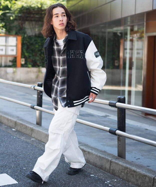 WEGO メルトンワッペンスタジャン ブラック