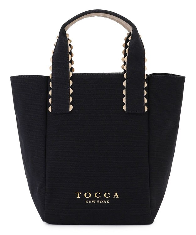 TOCCA WAVES HANDLE TOTE トートバッグ【星風まどかさん着用・WEB＆一部店舗限定】 ブラック系