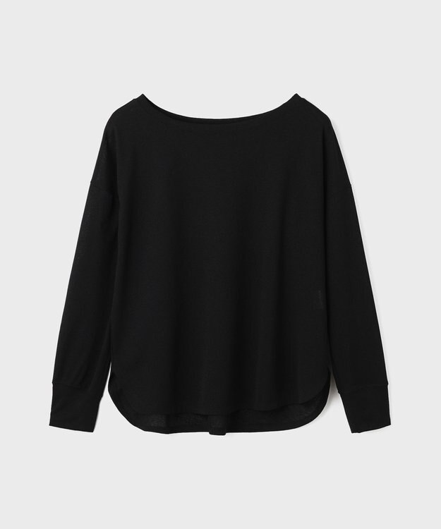 GRACE CONTINENTAL シアーワッフルカットトップ ブラック