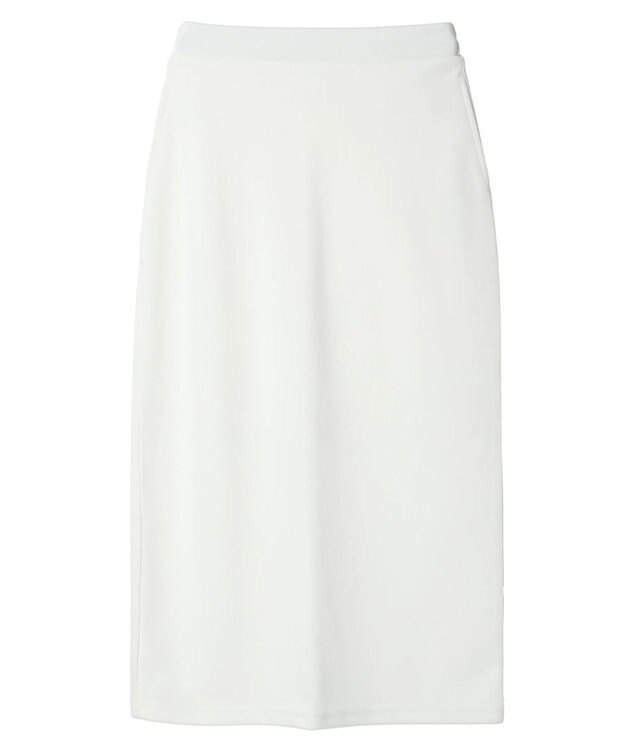 Green Parks バックスリットポンチスカート Off White