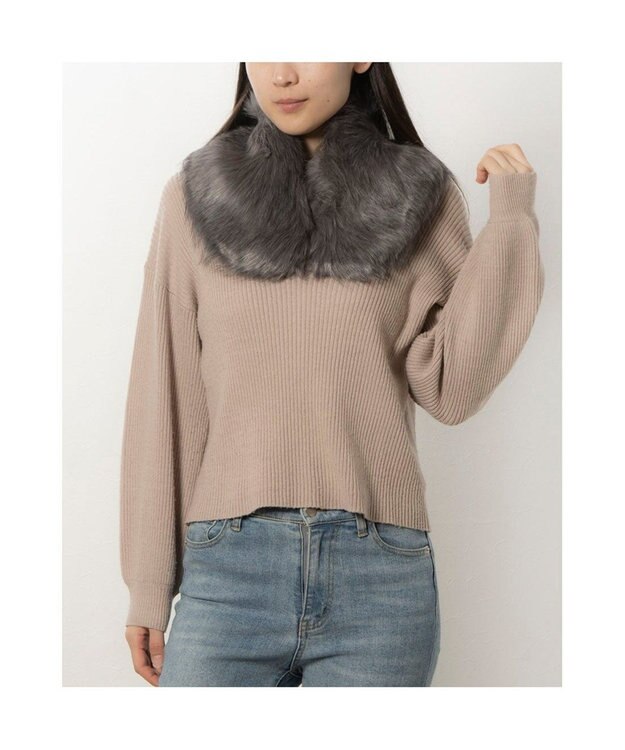 UNBILLION カシュネ cache nez / フェイクファーティペット GY