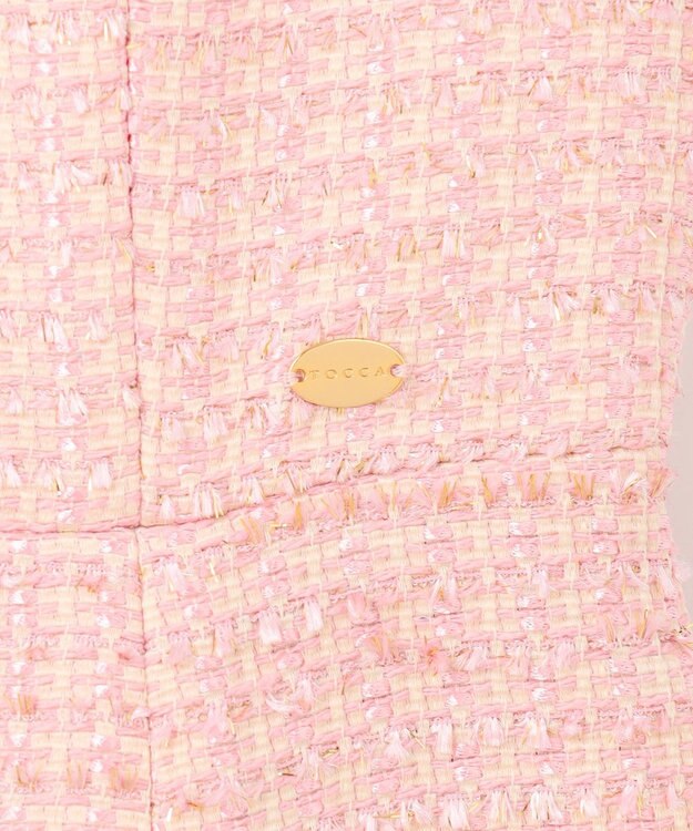 TOCCA 【00サイズあり・洗える】SMALL STAR ドレス ピンク系