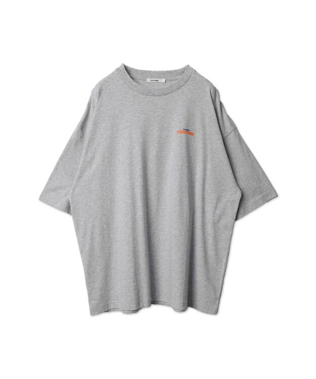 WEGO 【ユニセックス着用ITEM】ALWAYS　TOGETHER　プリントT（SS） ライトグレー