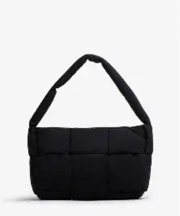 BONTRE 【UNISA/ウニサ】キルティングトートバッグ/ZJANIS ブラック