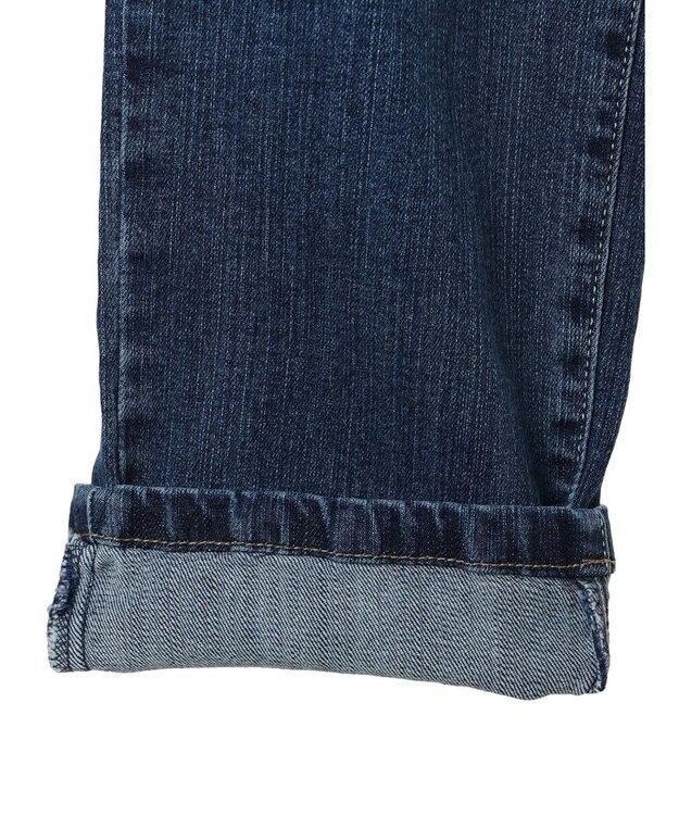 earth music&ecology テーパードデニムパンツ Light Indigo