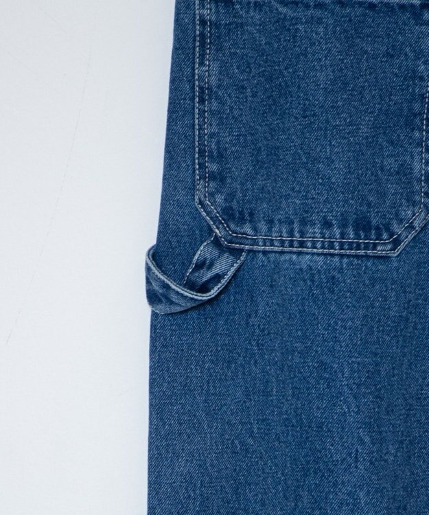 WEGO ルーズペインターパンツ デニム中濃色