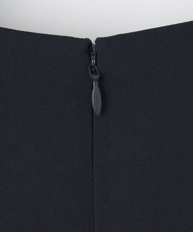 J.PRESS LADIES 【セットアップ対応・洗える】セラテリーダブルクロス ワンピース ネイビー系