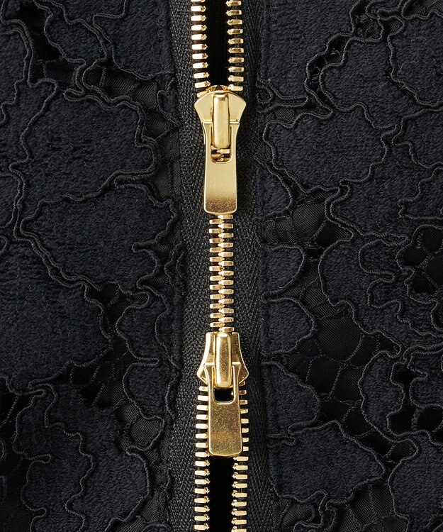 23区 S 【エステータ/Precious掲載】ヴィンテージコードレース ブルゾン ブラック系