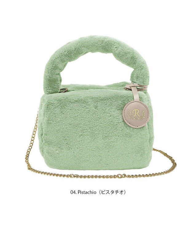 ROOTOTE 1263【ふわふわ素材】LT.ベビールー.ファー-B 04：ピスタチオ