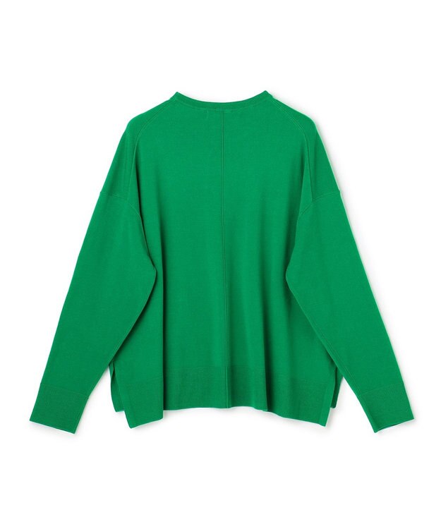 UNFILO 【リピート率の高さが魅力！毎シーズン大好評】マイビューティニット クルーネック グリーン