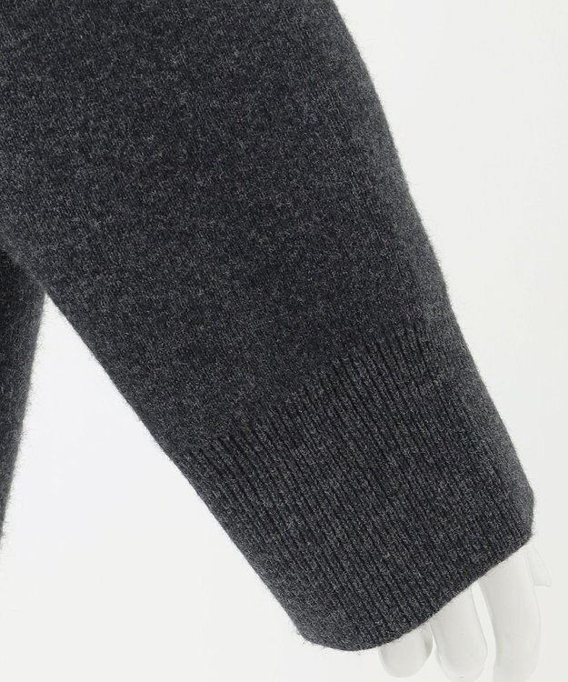 23区 S 【R(アール)】ウールカシミヤ Vネックカーディガン グレー系