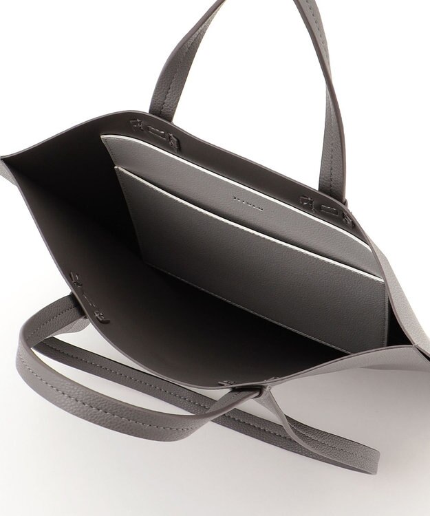 自由区 PUコンパクトトート バッグ スレート