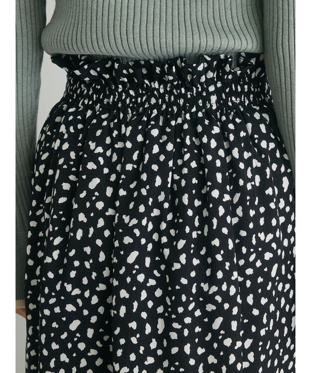 Green Parks ・ＥＬＥＮＣＡＲＥ　ＤＵＥダルメシアンマーメイドスカート Black