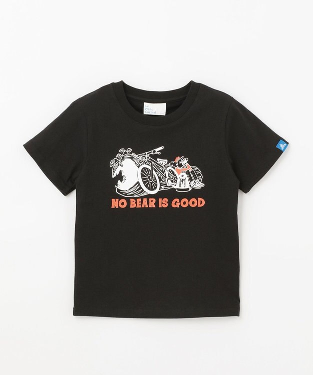 SHARE PARK MENS 【KIDS】UVカット アートコラボTシャツ〈BEAR〉 ブラック