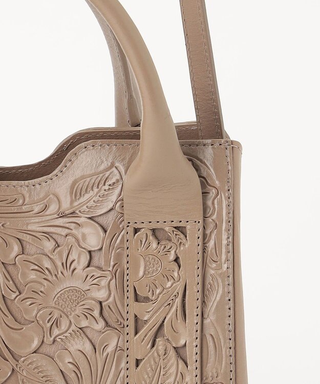 GRACE CONTINENTAL SquareBoston BAG グレー